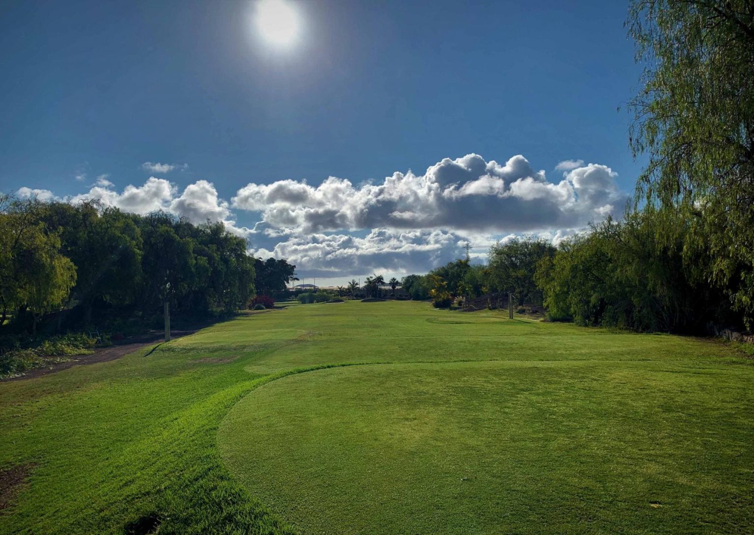 El búnker en el golf