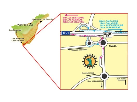 Cómo llegar a Golf Los Palos