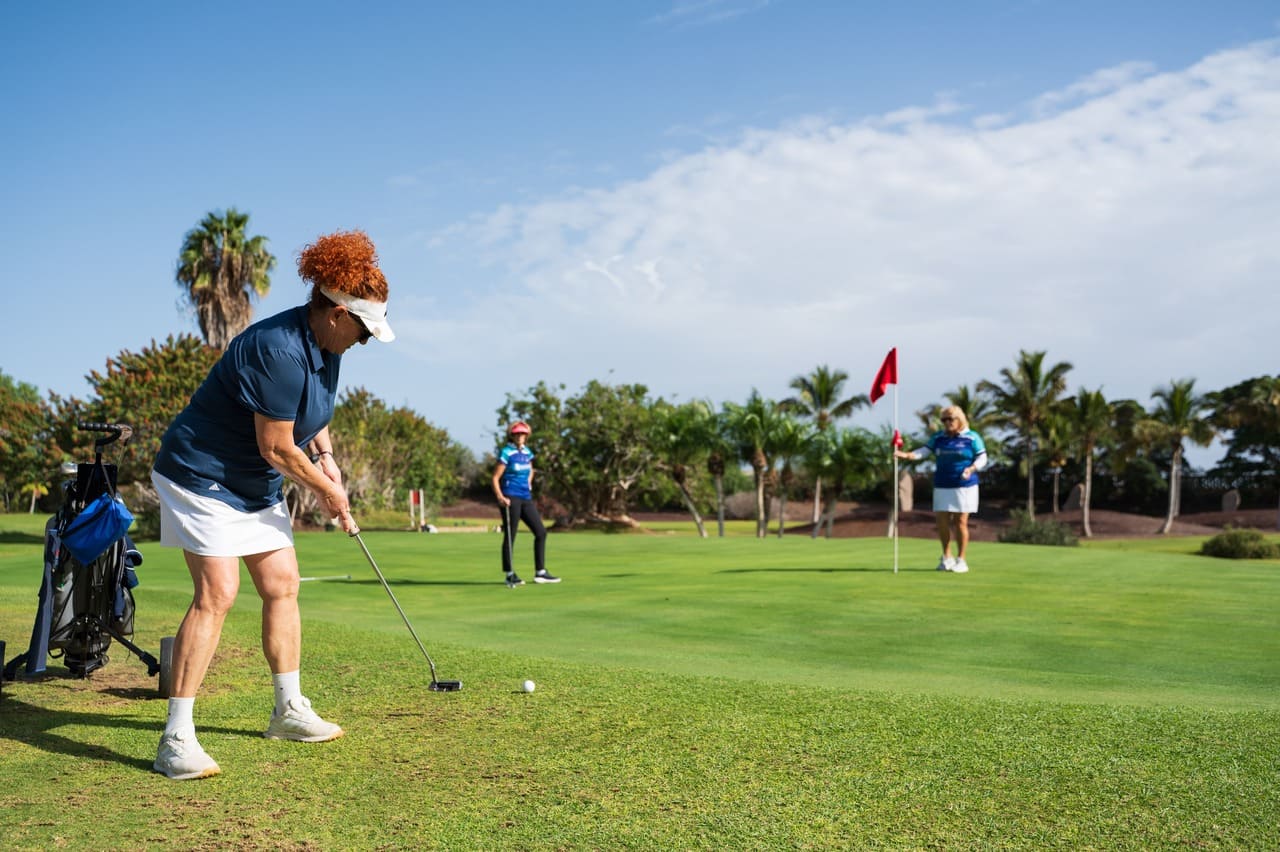 Jugadores en Golf Los Palos